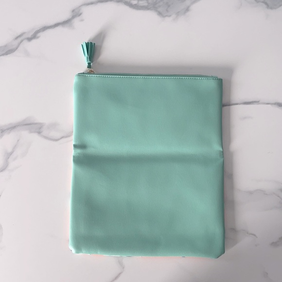 Rachel Pally Reversible Rectangular Tropical Foldover Clutch - Picture 9 of 12